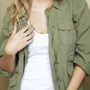 Velvet by Lily Aldridge Ruby Army Jacket